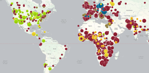 Vaccinationpreventable outbreak Map from the council on foreign relations